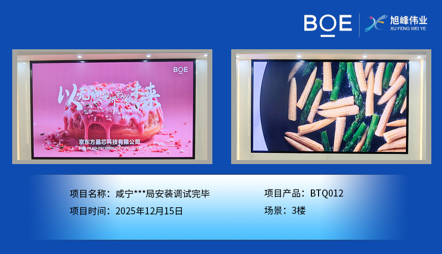 咸宁咸宁***局安装调试完毕
